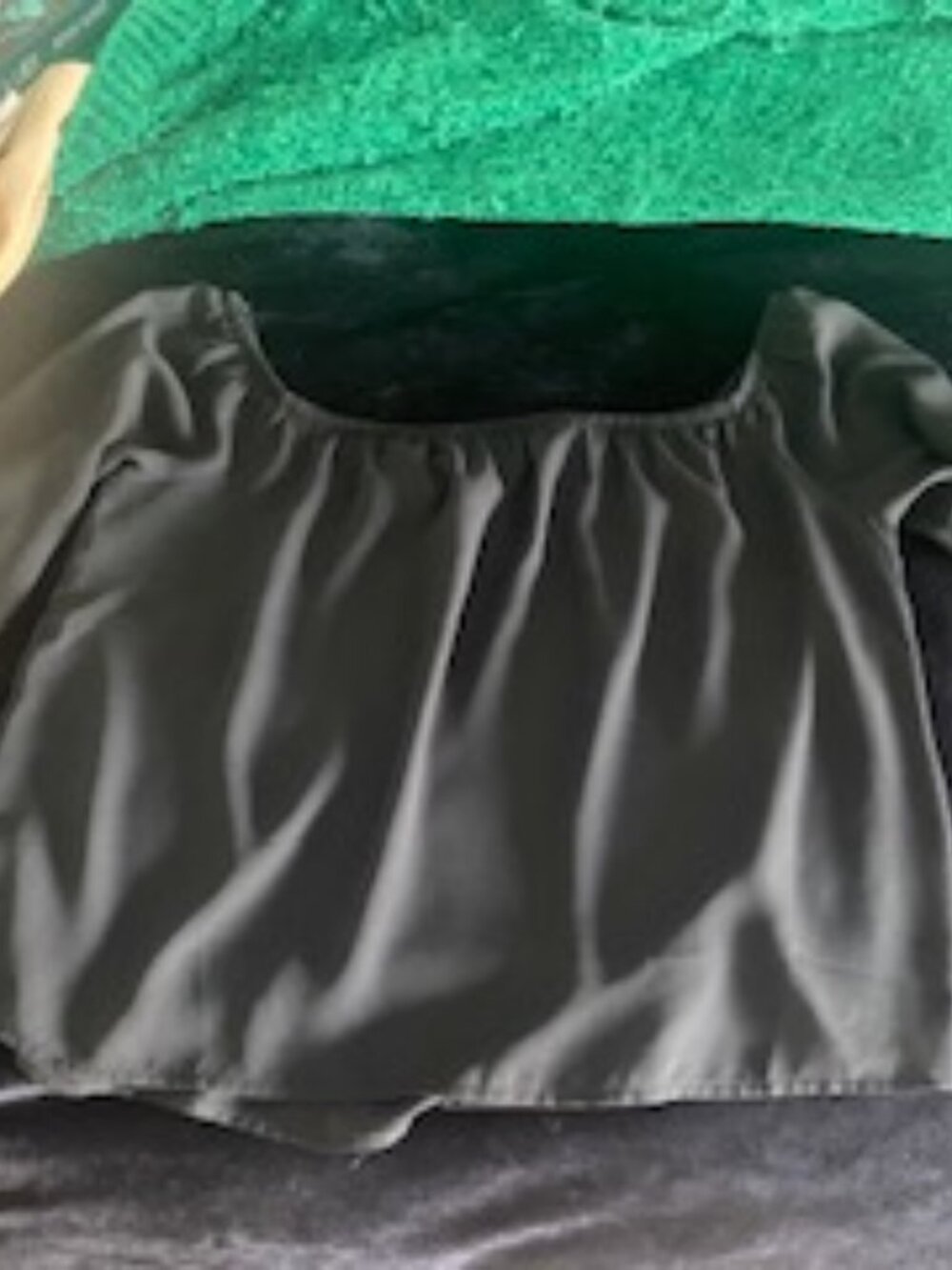 Black Off the Shoulders Top
